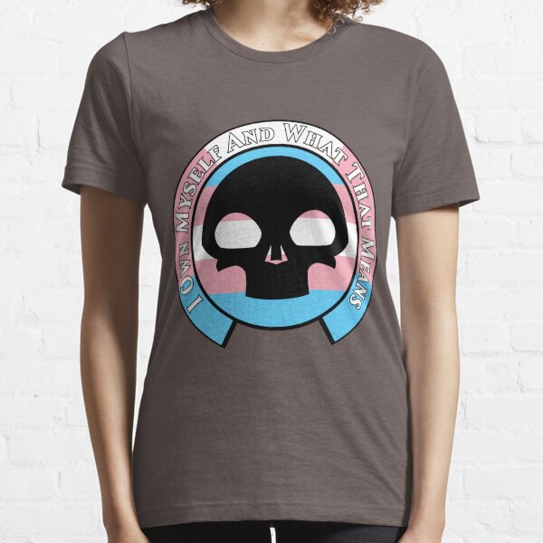 NMCIT - Skull Symbol (Black Outline) Essential T-Shirt