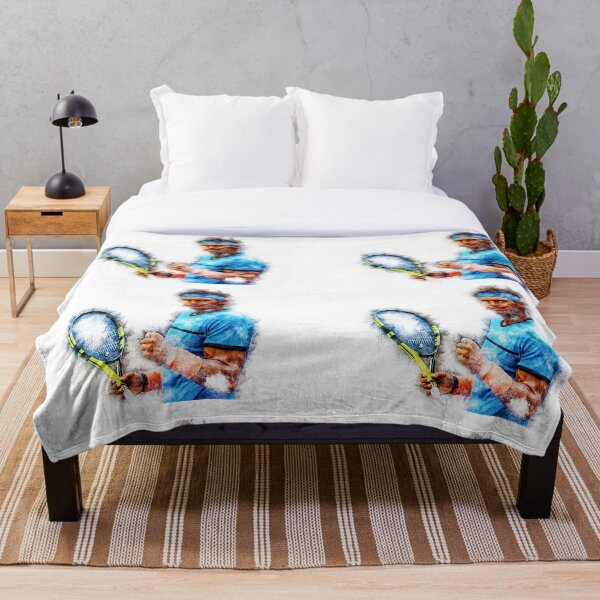 Rafael Nadal Throw Blanket