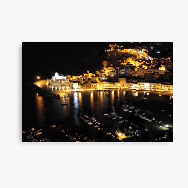 Castellammare by Night Canvas Print