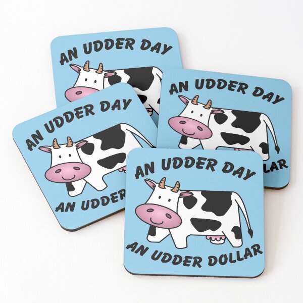 Item preview, An Udder Day An Udder Dollar designed and sold by DeadRight.
