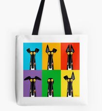 Windhund Semaphor Tote Bag