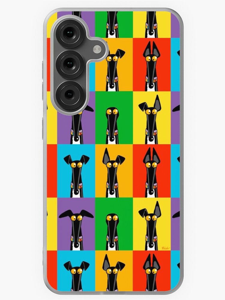 Thumbnail 1 of 4, Samsung Galaxy Phone Case, Greyhound Semaphore designed and sold by RichSkipworth.