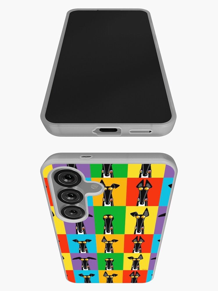 Thumbnail 3 of 4, Samsung Galaxy Phone Case, Greyhound Semaphore designed and sold by RichSkipworth.