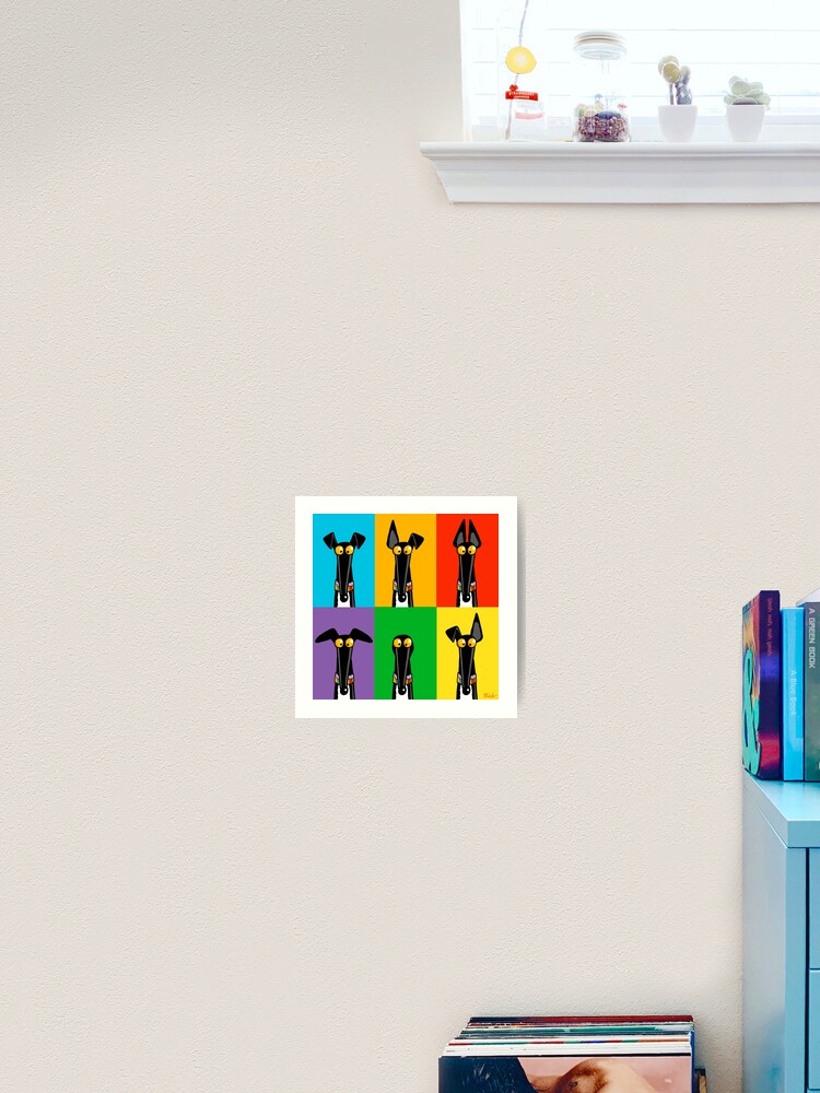 Aperçu 2 sur 3. Impression artistique avec l'œuvre Greyhound Semaphore créée et vendue par RichSkipworth.