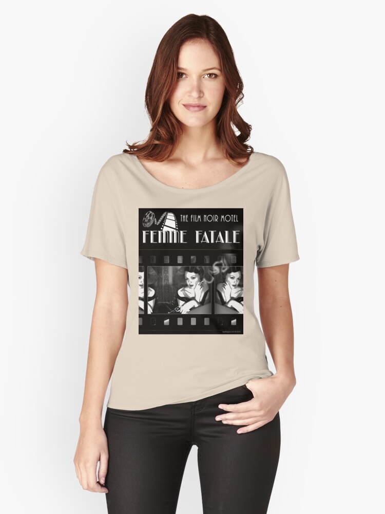 Thumbnail 1 of 3, Relaxed Fit T-Shirt, Femme Fatale designed and sold by ayemagine.