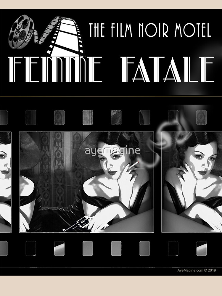 Thumbnail 3 of 3, Relaxed Fit T-Shirt, Femme Fatale designed and sold by ayemagine.