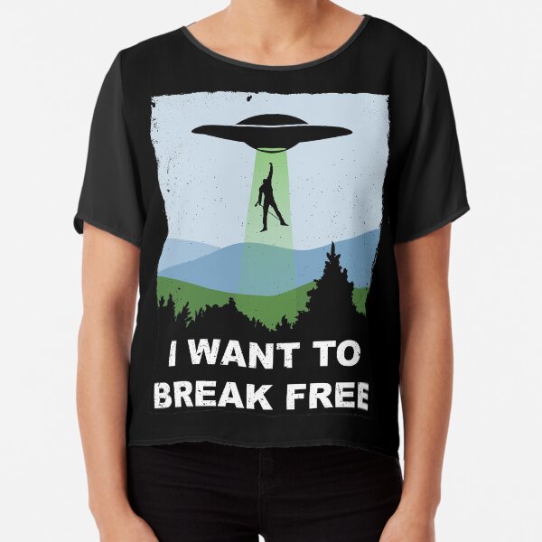 I Want to Break Free - Freddie Returns to Mercury Chiffon Top