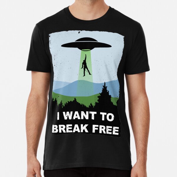 I Want to Break Free - Freddie Returns to Mercury Premium T-Shirt