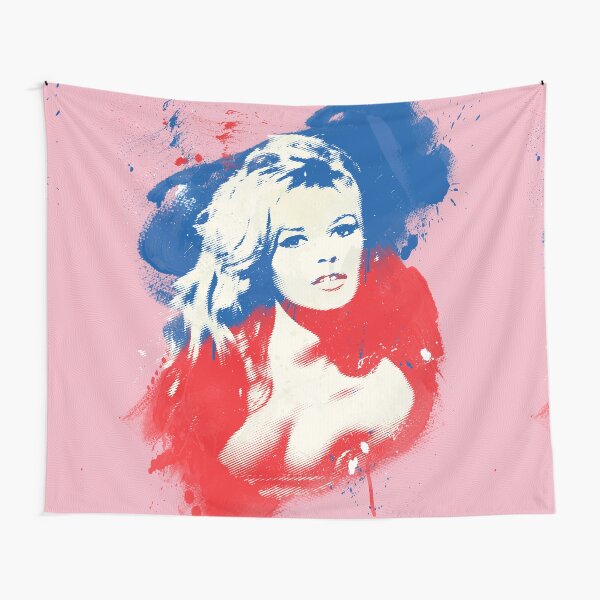 B. B. - Pop Art Fashion Icons Tapestry