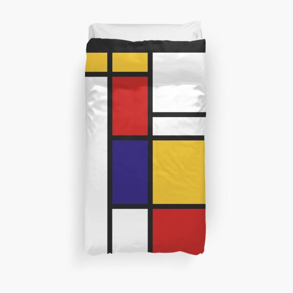Mondrian Shape Duvet Cover