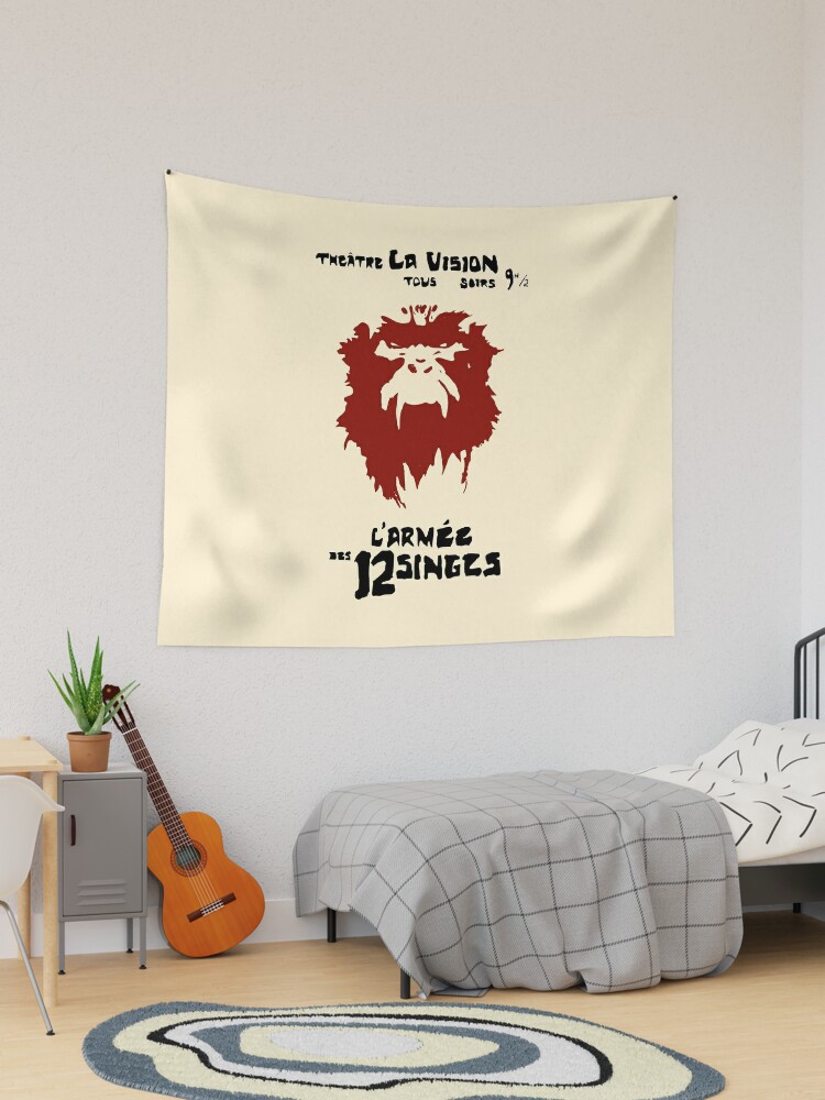 12 monkeys, l'armee des 12 singes, Monkey, L'Armée des douze singes Kids  T-Shirt for Sale by spotlightofjuly