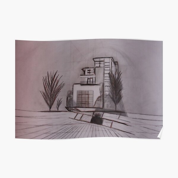 House On The Horizon Poster