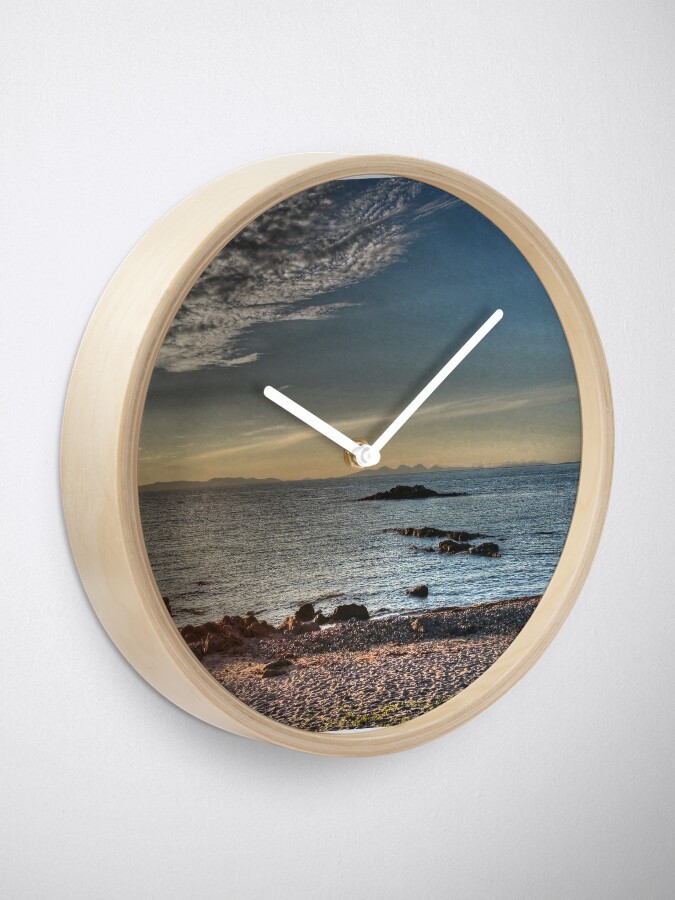 Alternate view of Islay, Gigha, Jura and Cara from Machrihanish Clock