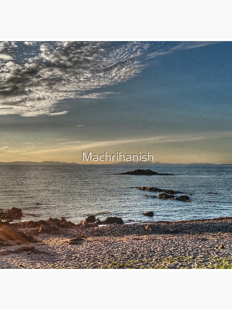 Islay, Gigha, Jura and Cara from Machrihanish by Machrihanish