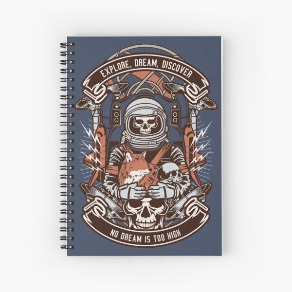 Explore Dream Discover Spiral Notebook