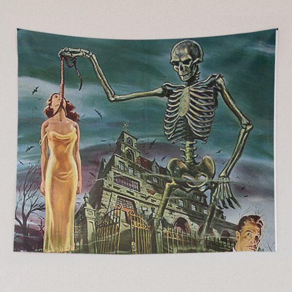 Item preview, Copy of The Screaming Skull vintage movie poster designed and sold by Vintage Designs +.