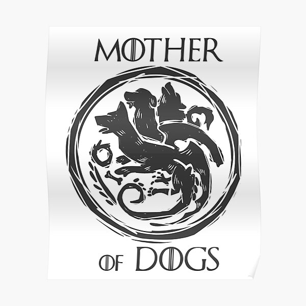 Download Mother Of Cats Dragon Cat Mother Love Cats Poster By Designfux Redbubble