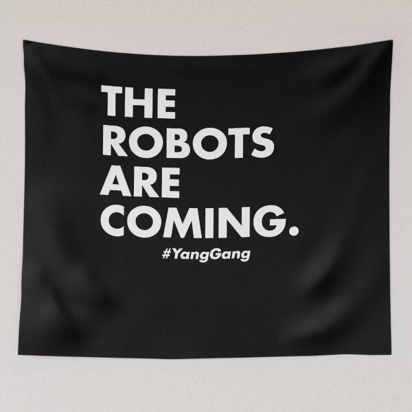 Item preview, Yang Gang 2020 Robots Are Coming designed and sold by hadicazvysavaca.
