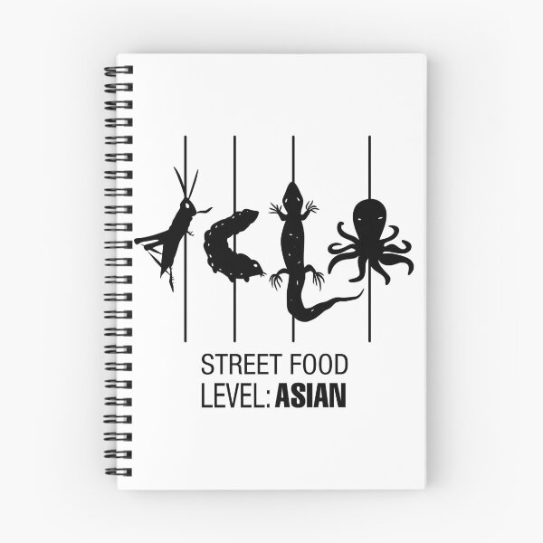 Item preview, STREETFOOD LEVEL ASIAN WHITE Shirts designed and sold by aydapadi.