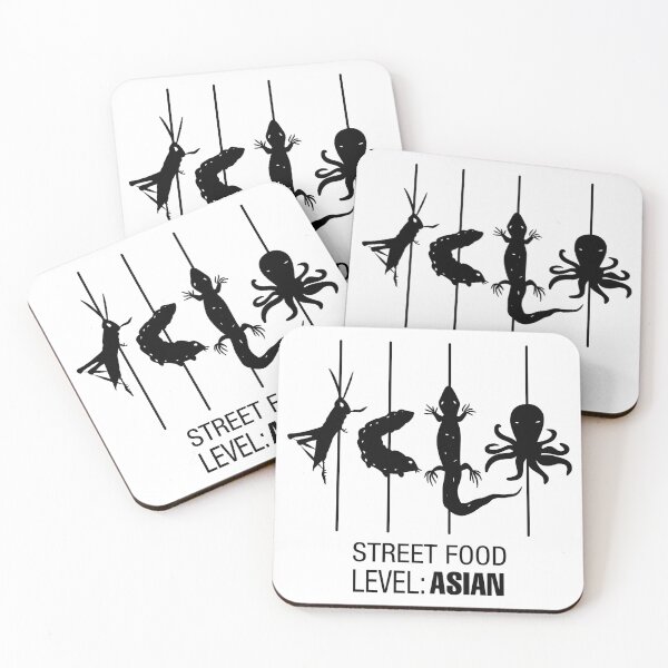 Item preview, STREETFOOD LEVEL ASIAN WHITE Shirts designed and sold by aydapadi.