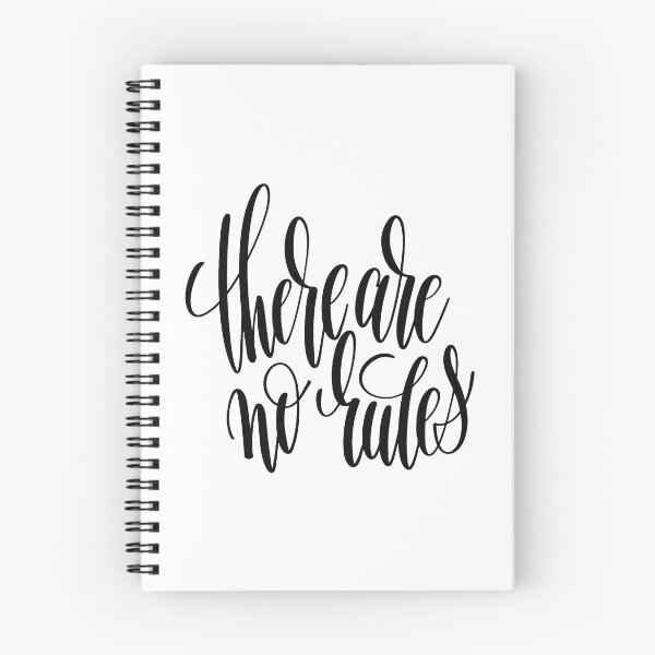 Item preview, There Are No Rules Inspirational Quotes designed and sold by ProjectX23.