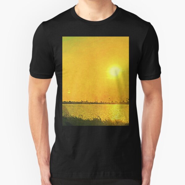 Sun and Moon Changing Shifts Slim Fit T-Shirt