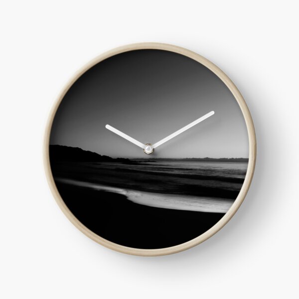 Schwarz und weiß Uhr