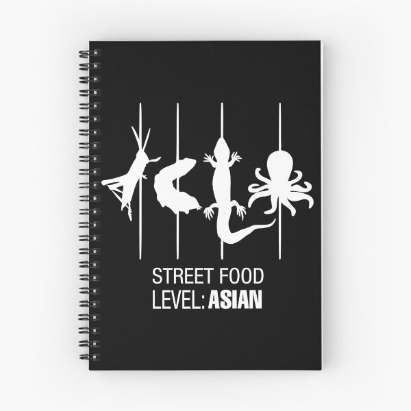 Item preview, STREETFOOD LEVEL ASIAN BLACK Shirts designed and sold by aydapadi.