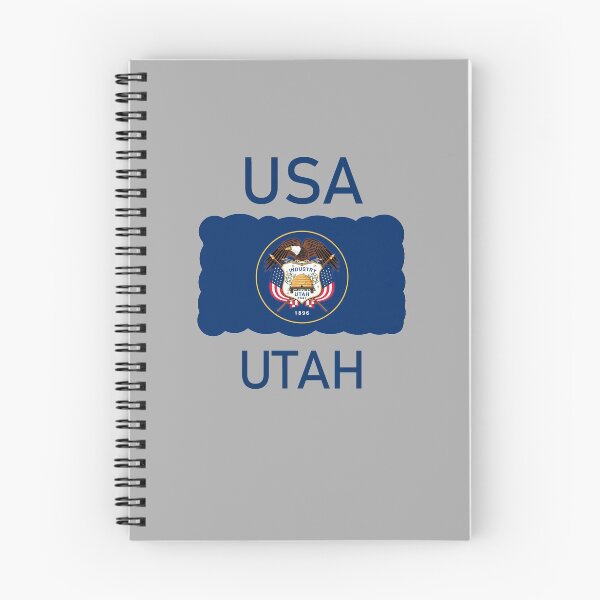 Item preview, Utah USA State Flag design designed and sold by GetItGiftIt.