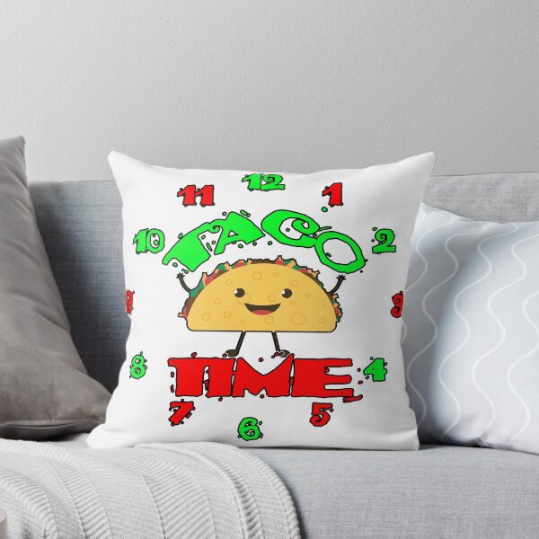 Item preview, Taco Time Cute Funny  Clock Meme Taco Lover Foodie designed and sold by funnytshirtemp.