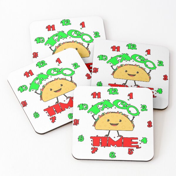 Item preview, Taco Time Cute Funny  Clock Meme Taco Lover Foodie designed and sold by funnytshirtemp.
