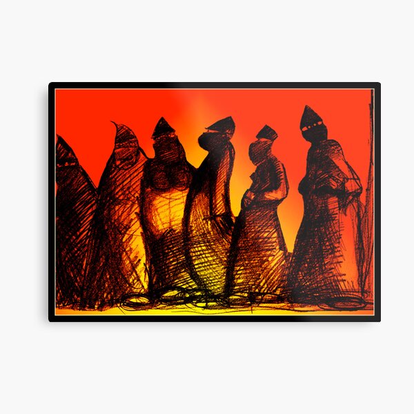 Burkadoodledandies Metal Print