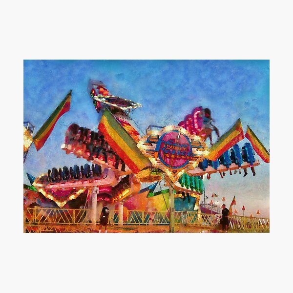 Item preview, Carnival - A most colorful ride designed and sold by Mike Savad Photography.