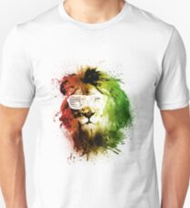 Rasta Lion Vision Unisex T-Shirt