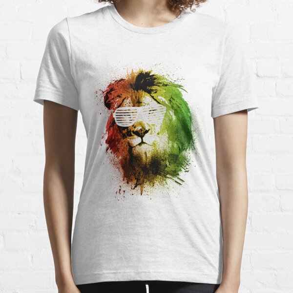 Rasta Lion Vision Essential T-Shirt