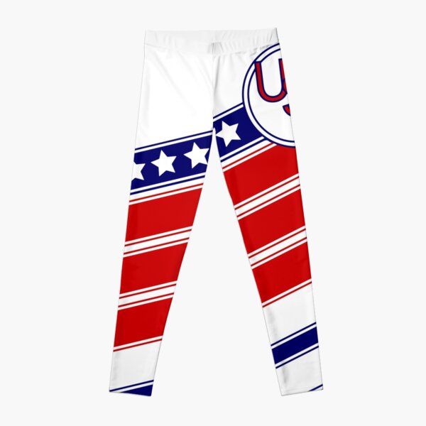 USA Retro Soccer Leggings