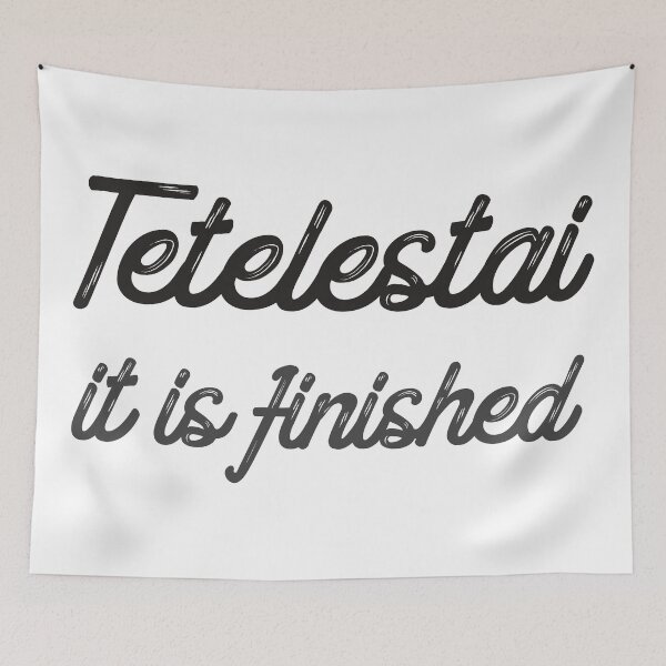 Item preview, Tetelestai designed and sold by plushism.