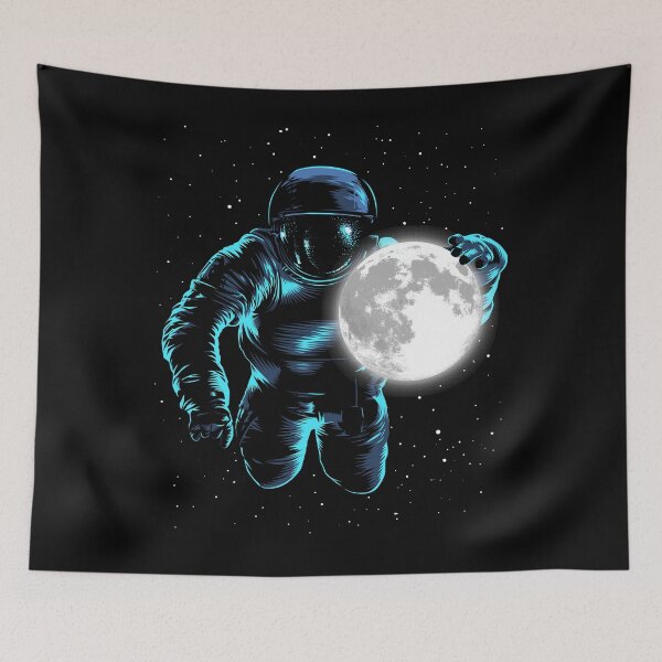 Item preview, Astronaut Moon designed and sold by albertocubatas.