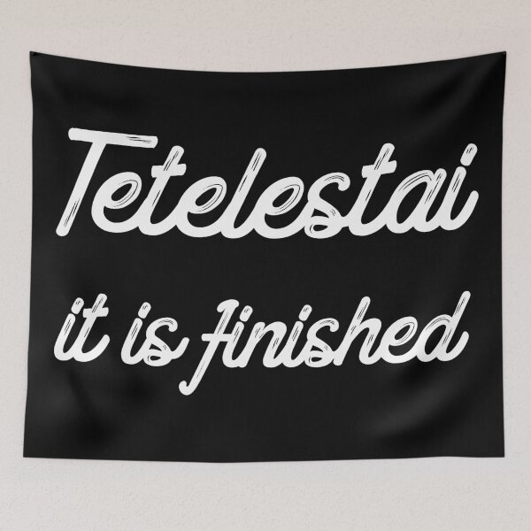 Item preview, Tetelestai designed and sold by plushism.