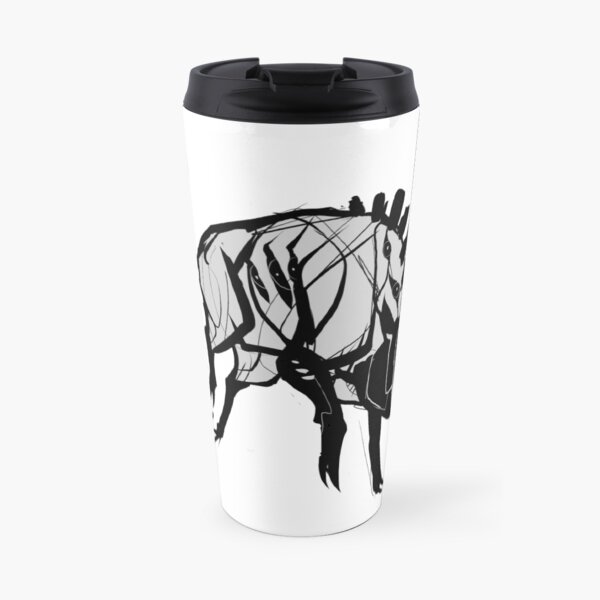 DoubleZodiac - Virgo Boar Travel Mug