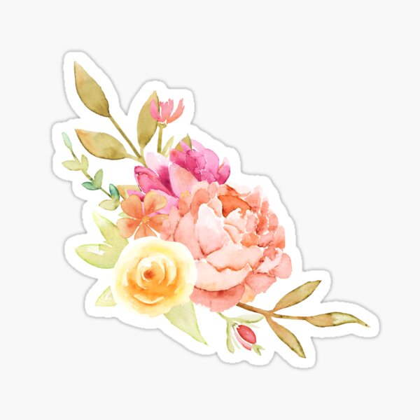 Aperçu de l'œuvre Bouquet de fleurs au jardin anglais créée et vendue par junkydotcom.