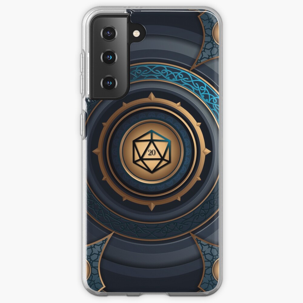Magical Polyhedral D20 Dice Vault Samsung Galaxy Phone Case