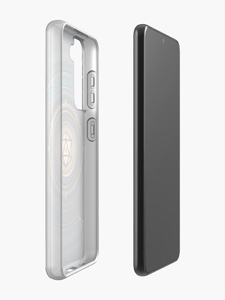 Alternate view of Magical Polyhedral D20 Dice Vault Samsung Galaxy Phone Case