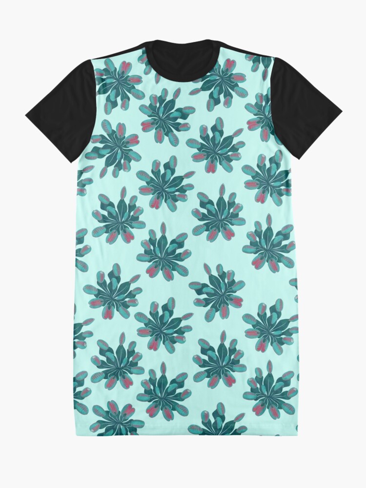 Alternate view of Venus Flytrap Graphic T-Shirt Dress
