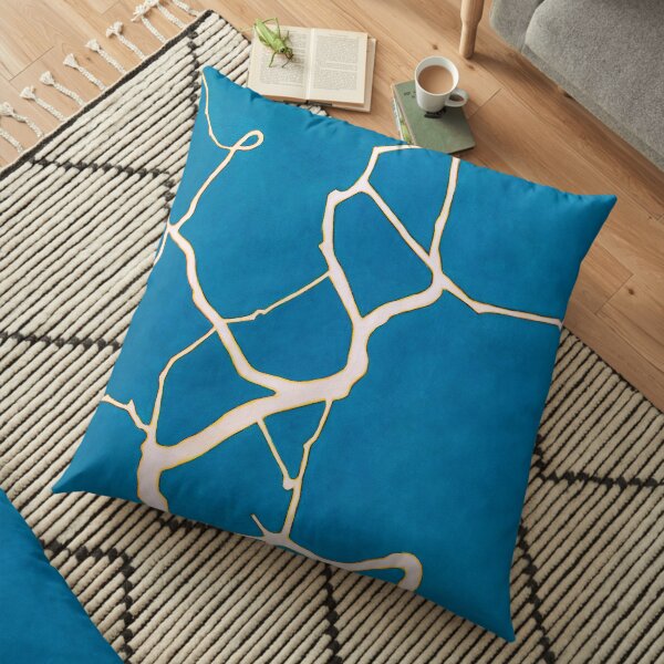 Ghost Bones Floor Pillow