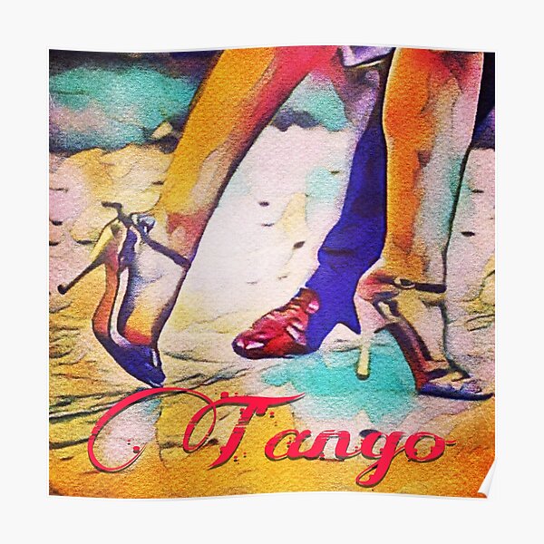 Tango Feet Buenos Aires Poster