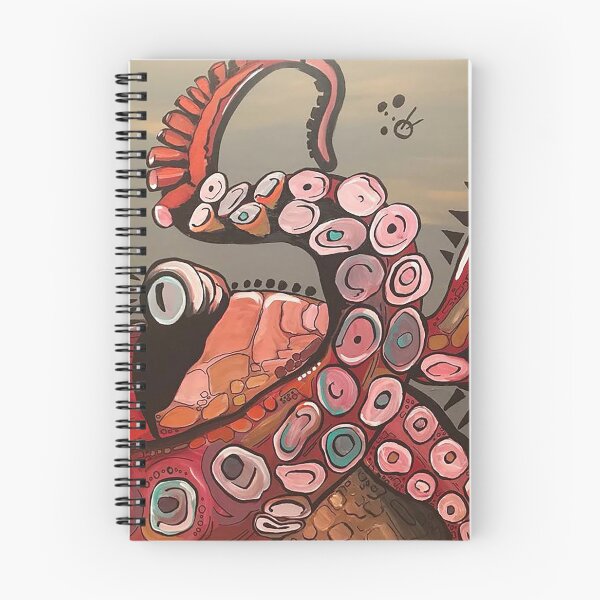 Item preview, Red Octopus  designed and sold by Kendii Art.