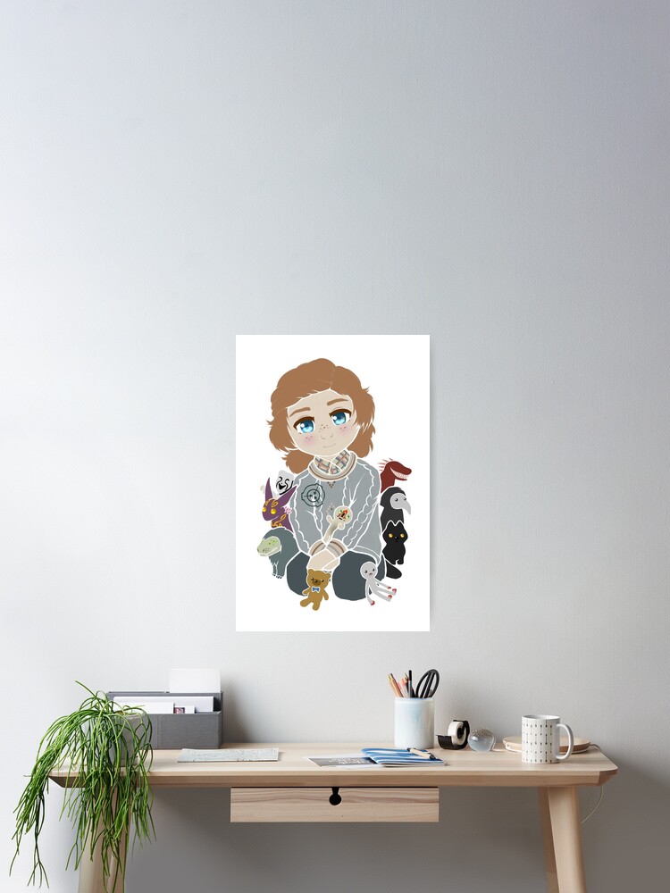 Little Scps Poster By Neutron Quasar Redbubble
