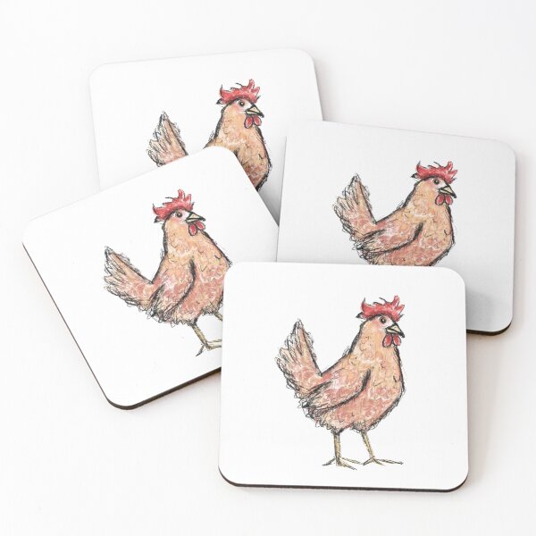 Item preview, Just a Chicken designed and sold by doodlesquash.