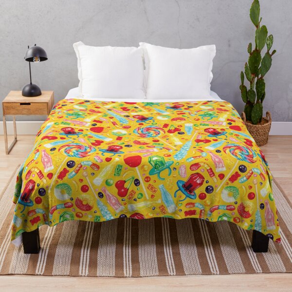 Item preview, Candy Pattern - Yellow designed and sold by Kelly  Gilleran.
